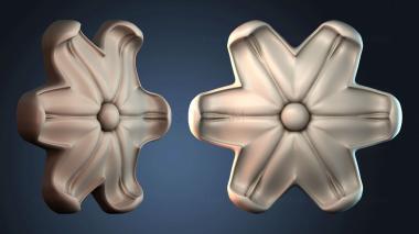 3D модель ROZETKA_2489 (STL)