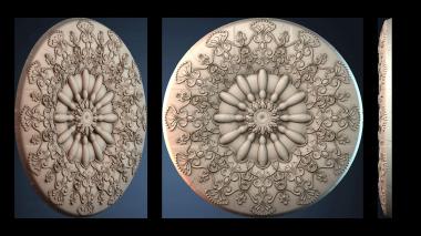 3D модель ROZETKA_2490 (STL)