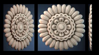 3D модель ROZETKA_2518 (STL)