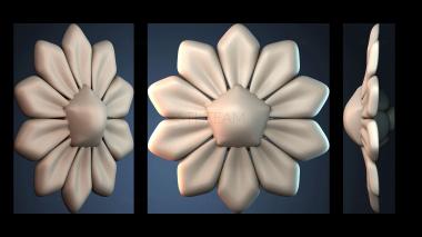 3D модель ROZETKA_2538 (STL)