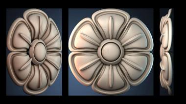 3D модель ROZETKA_2552 (STL)