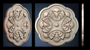 3D модель ROZETKA_2573 (STL)