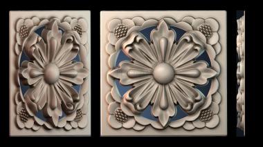 3D модель ROZETKA_2581 (STL)