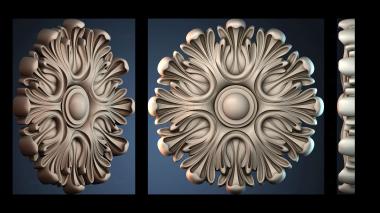 3D модель ROZETKA_2676 (STL)