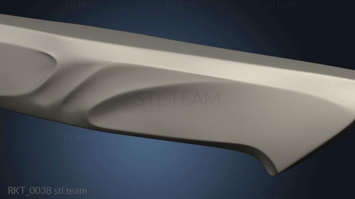 3D model Knife handle (STL)