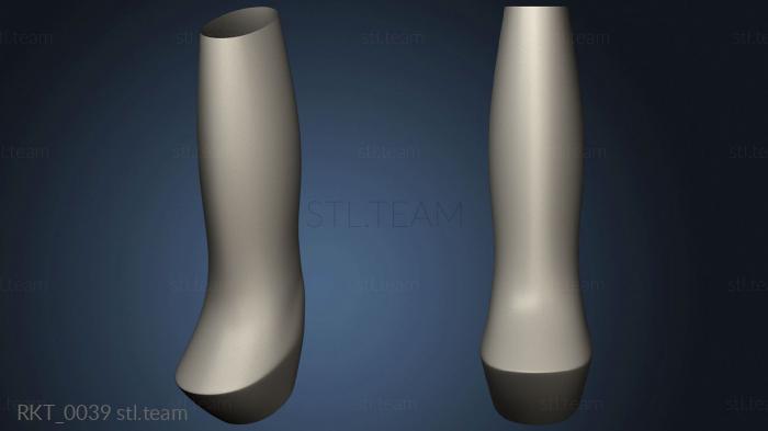 3D model The handle is simple (STL)