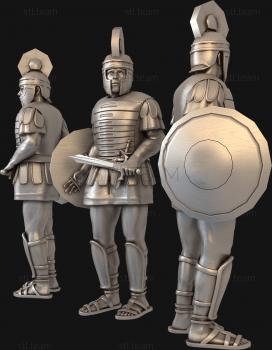 3D модель Легионеры в походе (STL)
