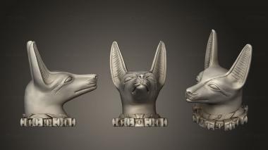 3D модель Египетский Кот из-под органа (STL)
