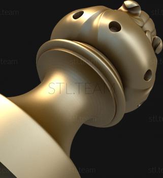3D модель 3d stl модель декора шишки, файл для ЧПУ (STL)
