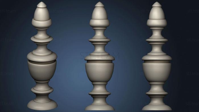 3D model The cone is chiseled (STL)