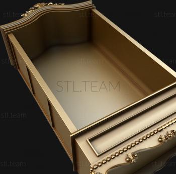 3D model 3d model of the display cabinet in stl, file for the cnc machine (STL)