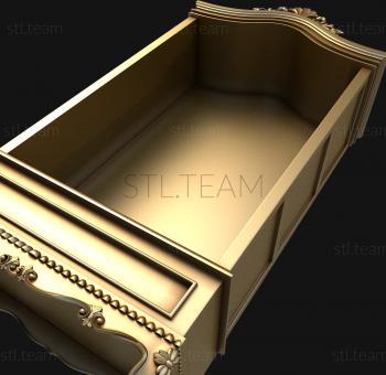 3D модель 3d модель шкафа-витрины в stl, файл для чпу станка (STL)