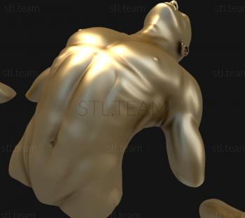 3D модель 3d stl модель статуэтки человека (STL)