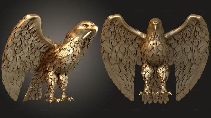 3D model Eagle for Analogue (STL)
