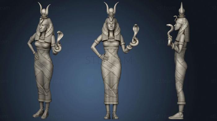 3D модель Египетская статуетка (STL)