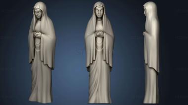 3D model Sculpture of a grieving woman (STL)