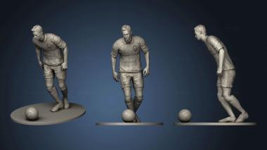 3D model Footballer (STL)