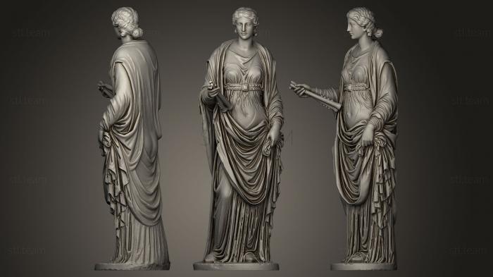 Статуи античные и исторические Aelia Flaccilla restored in 18C as Muse