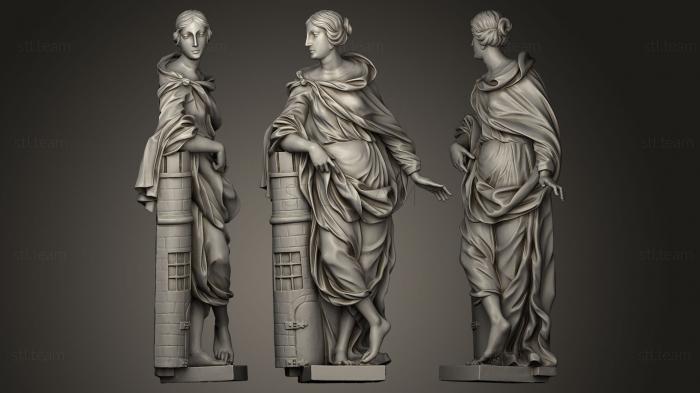3D модель Скульптура алтаря из тропы Марианских храмов (STL)
