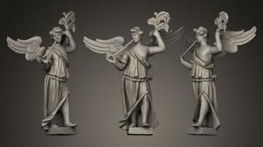 3D model An Angel with a palm leaf Martna church (STL)