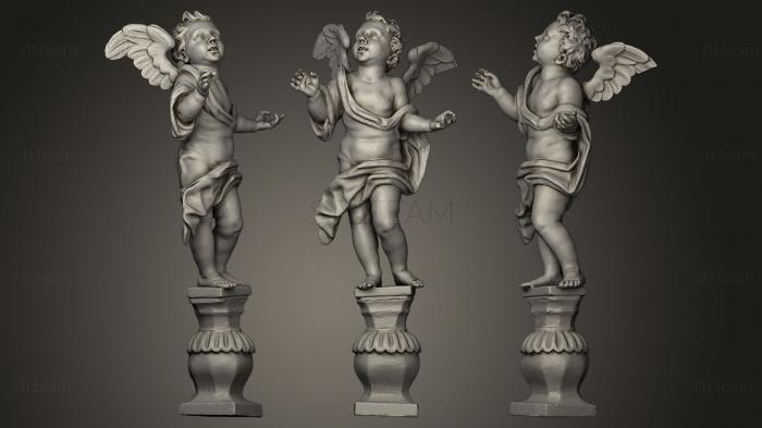 3D модель Ангел 18 века Томас Хаттер (STL)