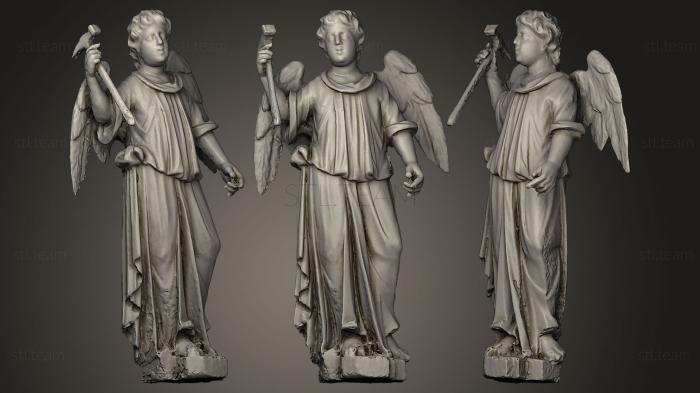 3D модель Ангелы с атрибутами страданий Христа2 (STL)