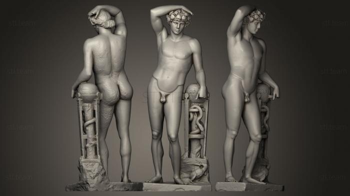 3D model Antinous in guise of Apollo (STL)