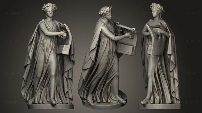 Статуи античные и исторические Аполлон и музы Аполлон Кифароэд