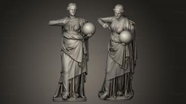 3D model Apollo and the Muses Urania Restored (STL)