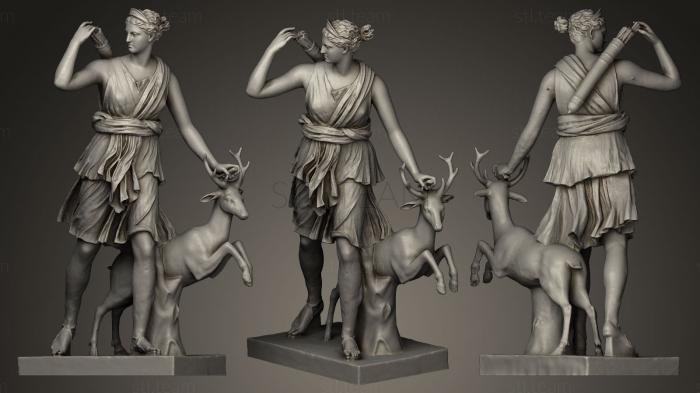 Статуи античные и исторические Artemis the Huntress