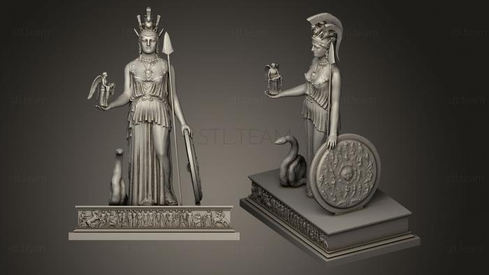 3D model Athena Parthenos LeQuire emended (STL)