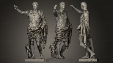 3D model Augustus of Prima Porta (STL)