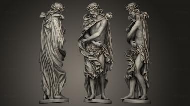 3D model Baroque sculpture No 6 from Krzeszw Abbey (STL)