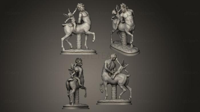 3D model Borghese Old Centaur (STL)