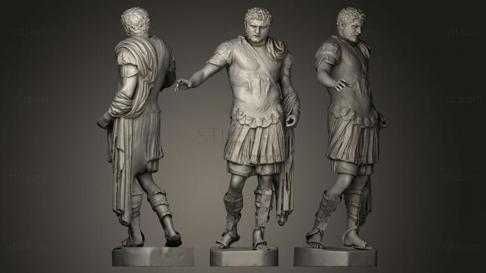 Статуи античные и исторические Caracalla DIVO ANTONINO restored