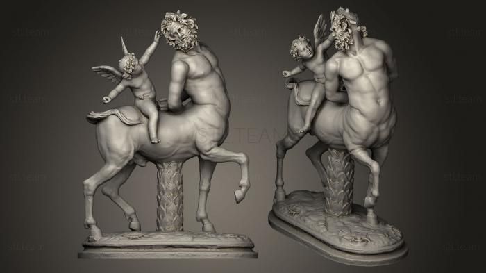 Статуи античные и исторические Centaur old Borghese Centaur