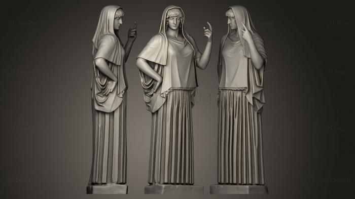 Статуи античные и исторические Hera Hestia Giustiniani