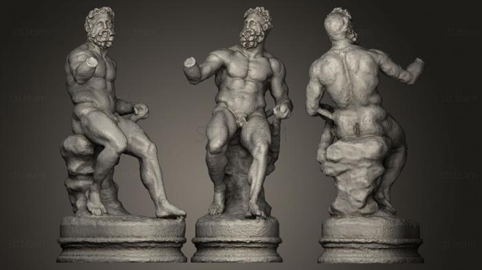 Статуи античные и исторические Heracles Epitrapezios