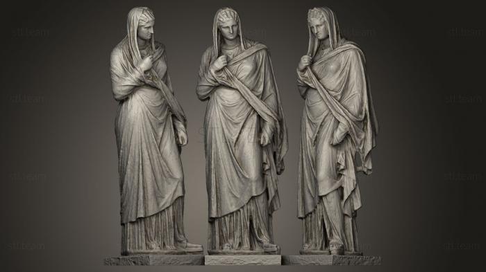 Статуи античные и исторические Herculaneum Woman Large