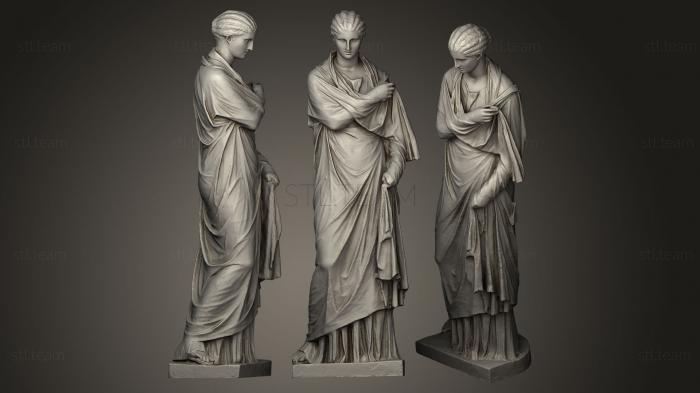 Статуи античные и исторические Геркуланум Женщина Маленькая