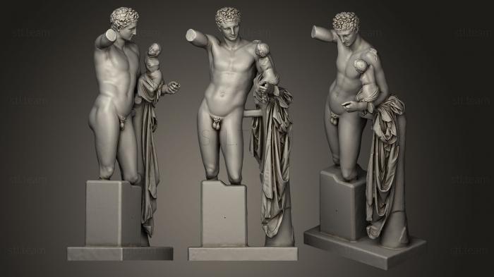 Статуи античные и исторические Hermes of Praxiteles