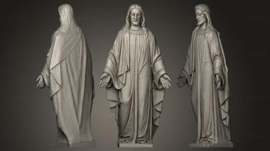 3D модель Иисус с распростертыми руками (STL)