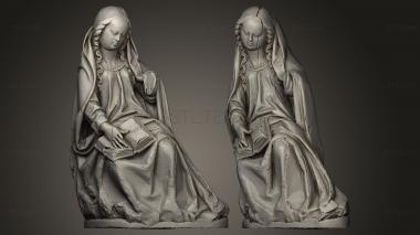 3D model La Vierge de Annonciation (STL)