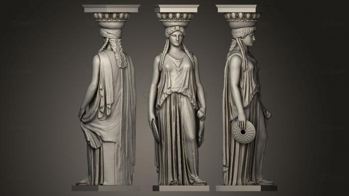 Статуи античные и исторические Maiden A restoration