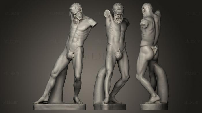 3D model Marsyas without hands (STL)