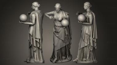 3D model Muse Urania state and restoration models (STL)