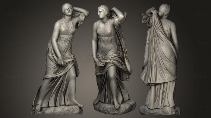 Статуи античные и исторические Ниобидская женская группа 4 века