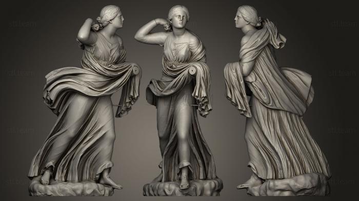 Статуи античные и исторические Niobid female Chiaramonti 4th century group