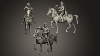 3D модель Праведник на коне (STL)
