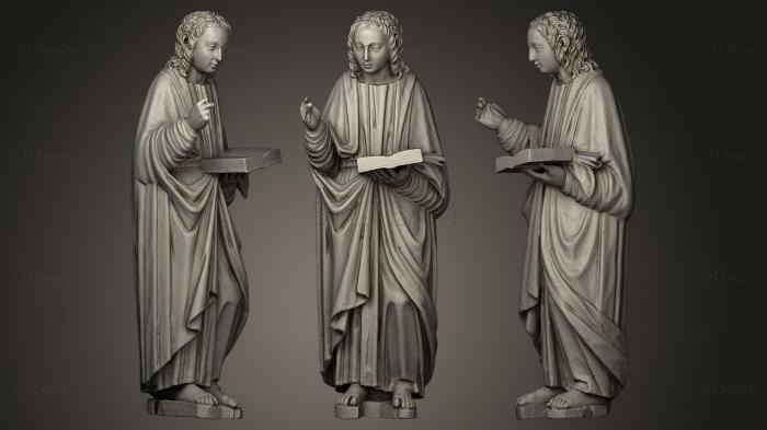 3D модель Святой Иоанн Богослов (STL)